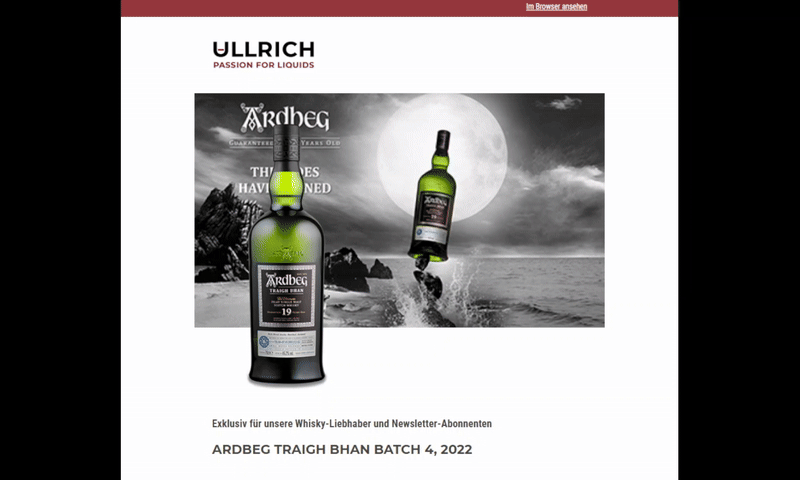 Ullrich – Limited direct sales by email
