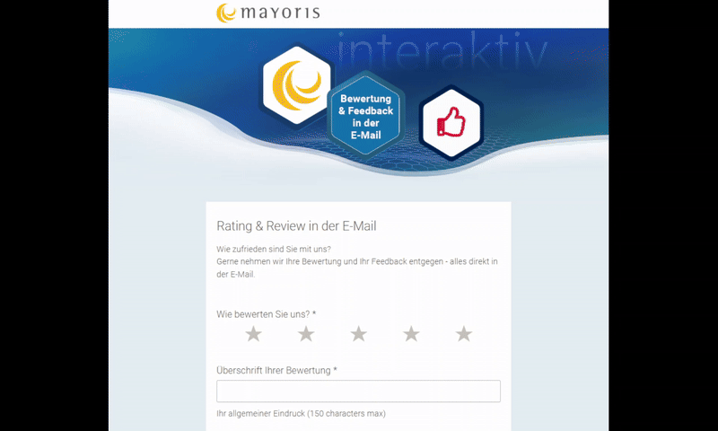 Mailix – Interactive product reviews